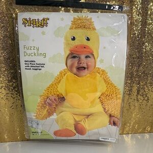 Spirit Fuzzy Yellow Duckling Costume